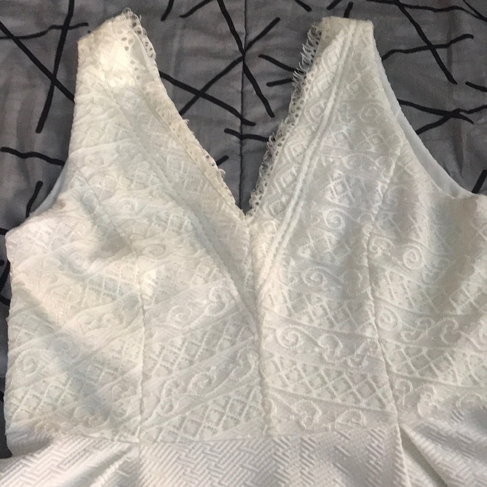 Creamy White Dress